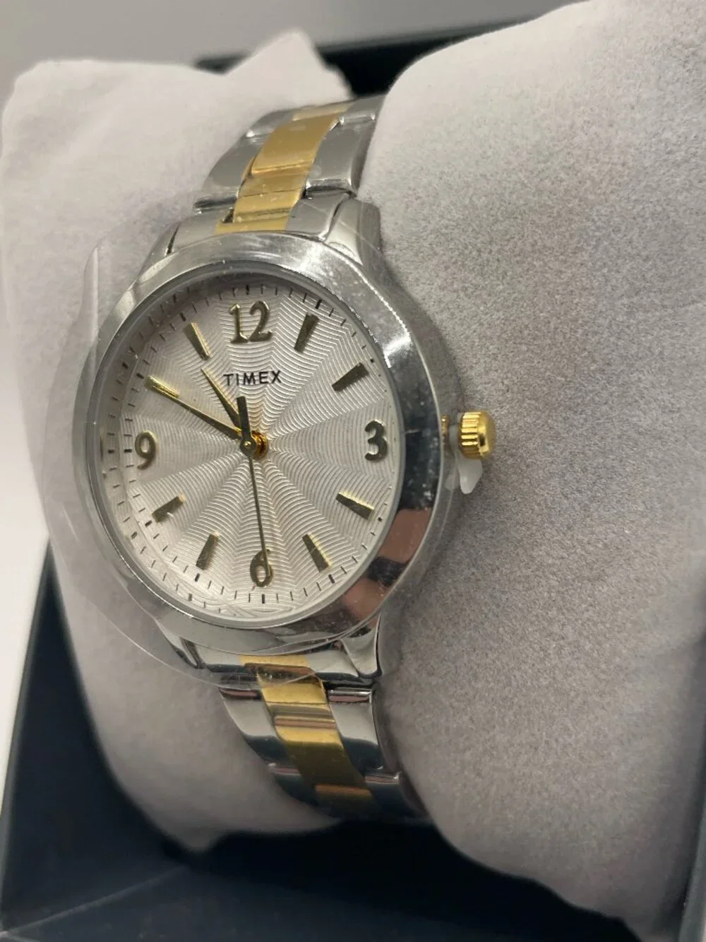 Timex Women's Premium Dress 32mm Watch Two-Tone Silver-Tone TW2V35900